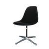 Black Eames Swivel Office Chair by Herman Miller, 1980s IBM Desk chair