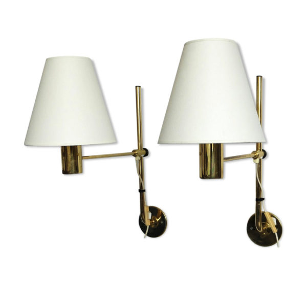 Adjustable wall-lights by Hans-Agne Jakobsson for AB Markaryd, Model V-393