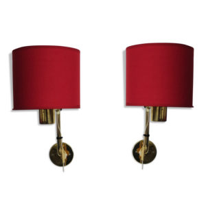 Adjustable wall-lights by Hans-Agne Jakobsson for AB Markaryd, Model V-393