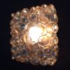 Helena Tynell Square large model Bubble glass wall lamp 1960's Glashutte Limburg