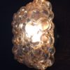 Helena Tynell Square large model Bubble glass wall lamp 1960's Glashutte Limburg