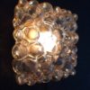Helena Tynell Square large model Bubble glass wall lamp 1960's Glashutte Limburg