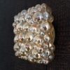 Helena Tynell Square large model Bubble glass wall lamp 1960's Glashutte Limburg