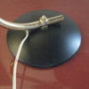 Lampe UFO Aluminor noir 1950