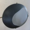 Lampe UFO Aluminor noir 1950
