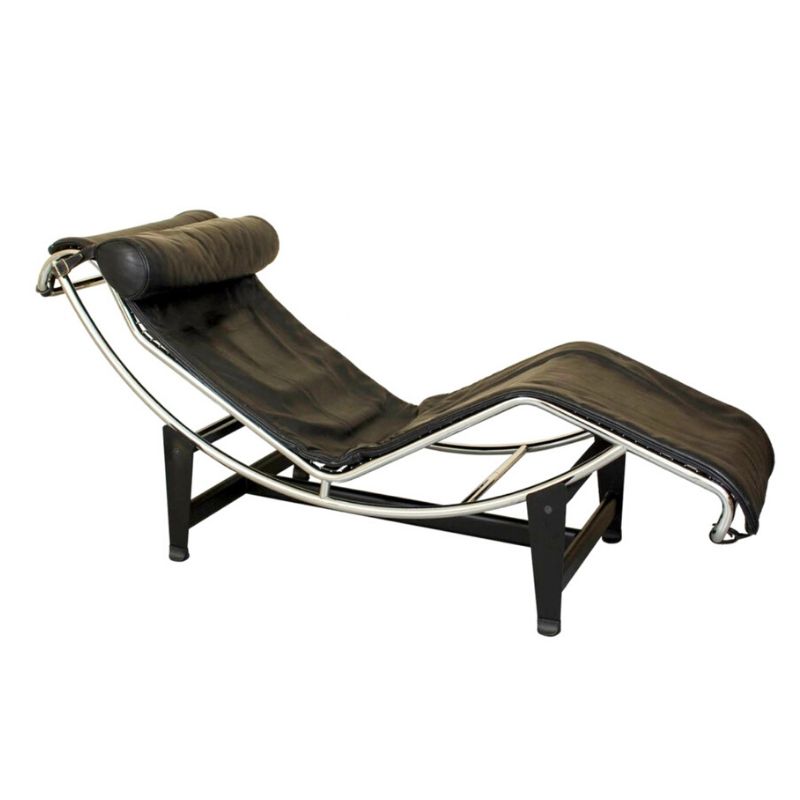 LC4 Chaise-Longue by Le Corbusier for Cassina, 1980s