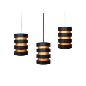 Jo Hammerborg Pendant lamps Eiffel Fog & Morup Denmark - Series of 3 ceiling lamps
