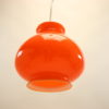 French orange hanging lamp