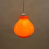 French orange hanging lamp