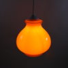 French orange hanging lamp