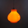 French orange hanging lamp