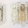 J.T. Kalmer Austria Ice Glass Wall lamps with 2 light points