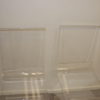 Plexiglass or Luctie Design Chairs Z model Gerrit Rietveld model