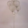 White floor lamp with 7 white bulbs 60 years