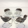 Gastone Rinaldi for Rima Italy dining room set with 4 chairs