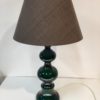 VINTAGE Large Glazed Ceramic LAMP