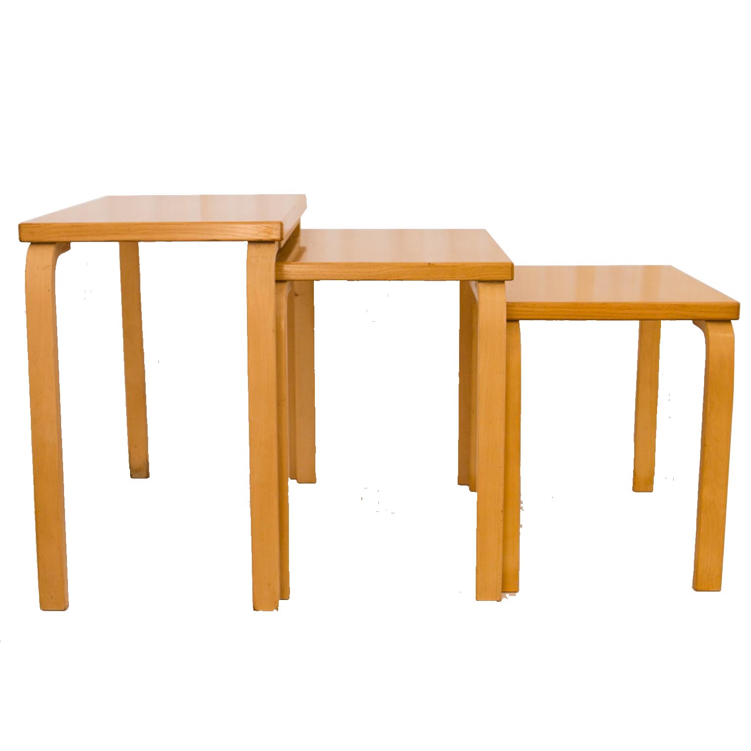 Nesting Tables by Alvar Aalto for Artek