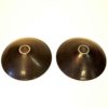 Lovely pair of glazed vintage ceramic bowls by Carl Harry Stålhane, Sweden 1950s
