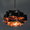 Danish Copper ceiling lamp by Holm Sørensen 1960s Danish Copper ceiling lamp by Holm Sørensen 1960s