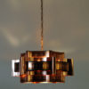 Danish Copper ceiling lamp by Holm Sørensen 1960s Danish Copper ceiling lamp by Holm Sørensen 1960s
