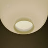 Opaline glass pendant by Pukeberg Glassverk, Sweden 1940s
