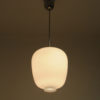 Opaline glass pendant by Pukeberg Glassverk, Sweden 1940s