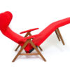 Danish modern chaise lounge design HW Klein for Bramin