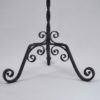 Edouard Schenck lamp iron with dragons, 1930`s ca, French