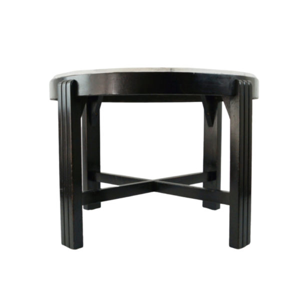 Faux Marble Side Table
