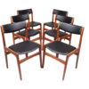 Teak danish dining chairs by Erik Buch from 1960s, set of 6 Teak danish dining chairs by Erik Buch from 1960s, set of 6