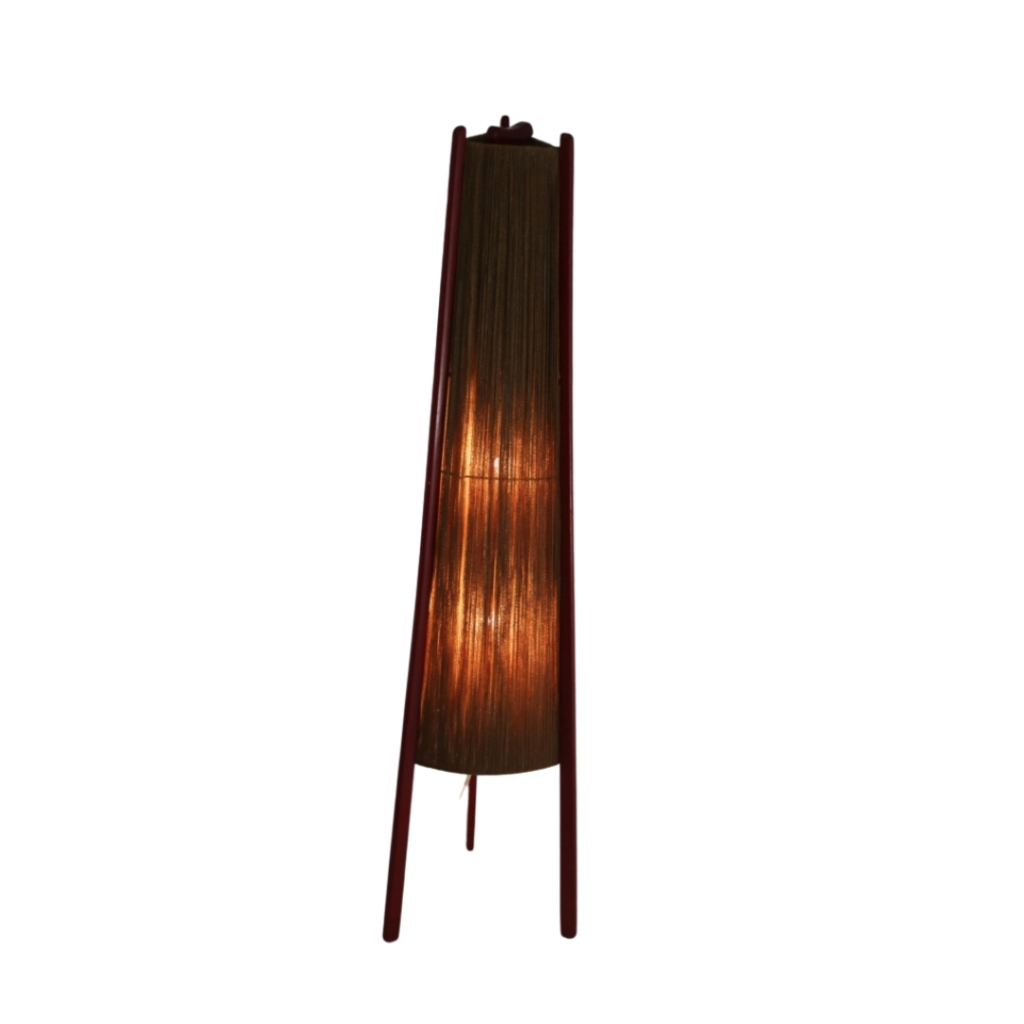 Red Rocket Floor lamp 50 years Made in the DDR