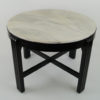 Faux Marble Side Table