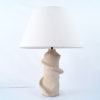 Carved stone Table lamp