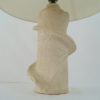 Carved stone Table lamp
