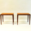 Danish Teak sidetables by Severin Hansen 1950`s