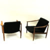 Vintage teak armchair pair by Hartmut Lohmeyer 1950s, Germany Vintage teak armchair pair by Hartmut Lohmeyer 1950s, Germany
