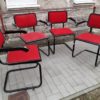 Chairs model b64, cesca designed by Marcel Breuer