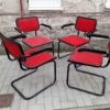 Chairs model b64, cesca designed by Marcel Breuer