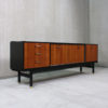 Vintage wooden and brass sideboard from G-Plan, 1960s
