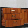 Vintage wooden and brass sideboard from G-Plan, 1960s