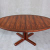 Oval Danish Rosewood Dining Table from Skovby, 1960s