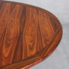 Oval Danish Rosewood Dining Table from Skovby, 1960s