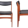 Teak danish dining chairs by Erik Buch from 1960s, set of 2