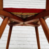 Art Deco chairs, 2 pcs, original good condition, 60s