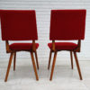 Art Deco chairs, 2 pcs, original good condition, 60s