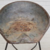 Armchair made of old tractor seat, 50s, metal, original colour