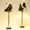 Swedish pair of Brass Table Lamps by Sonja Katzin for ASEA 1950s