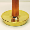 Teak and brass Table lamp by Hans Bergström for Asea, Sweden 1940s
