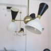 1960s Stilnovo Style Diabolo Italian Chandelier