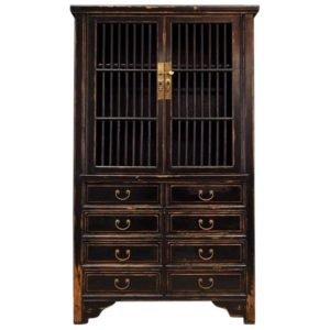 Cabinet wooden, French design, 80's